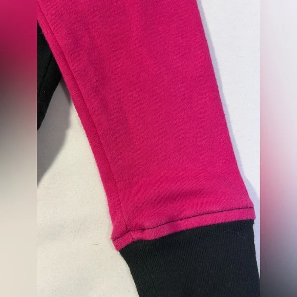 Harley Davidson Girls Hoodie Jacket 4T Pink Black Zip Up Genuine Motorcycle - Picture 7 of 16